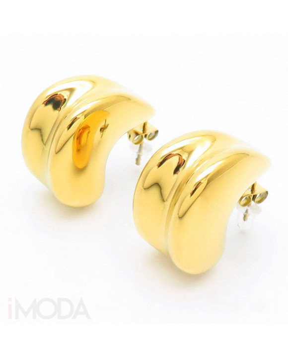 Visiace dámske náušnice pozlátené-299161-20