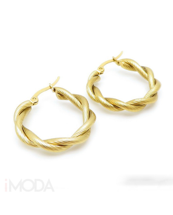 Dámske oceľové náušnice kruhy-272270-20