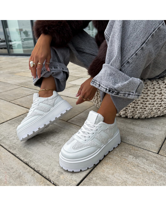 Biele zateplené tenisky-322554-20