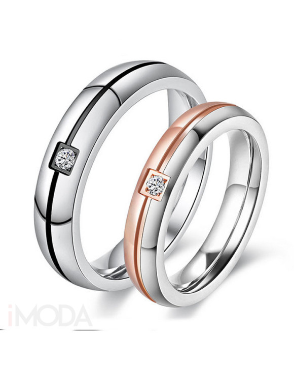 Dámska oceľová obrúčka-292574-20