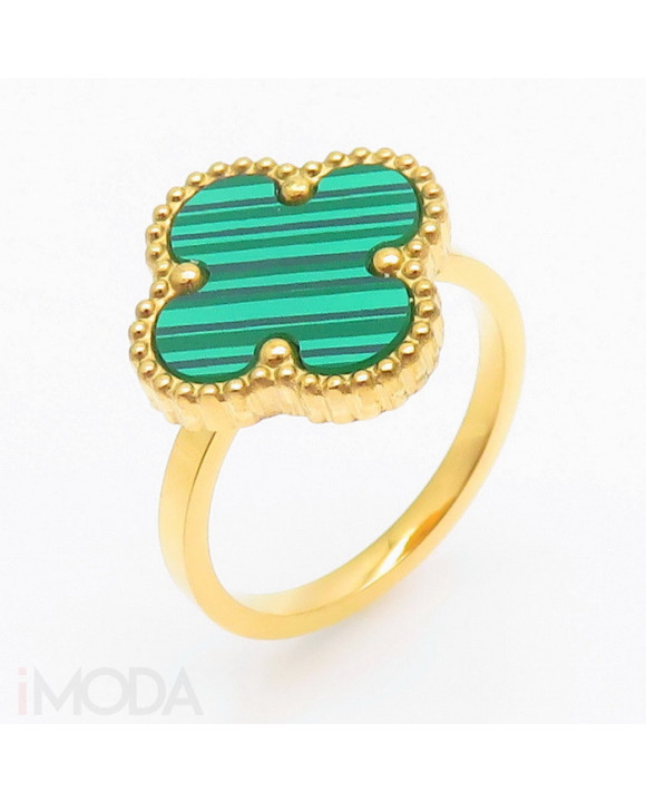 Oceľový prsteň zelený-279449-20