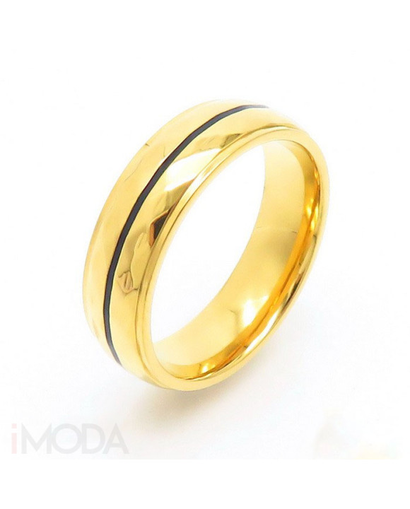 Pozlátená oceľová obrúčka-315672-20