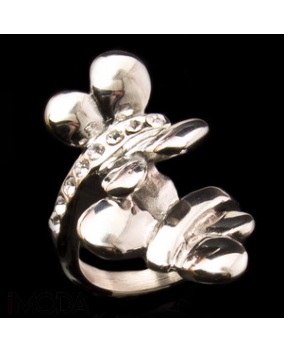 Dámsky oceľový prsteň