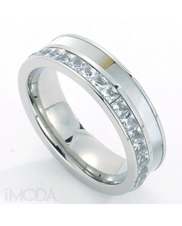 Dámsky oceľový prsteň-316206-20