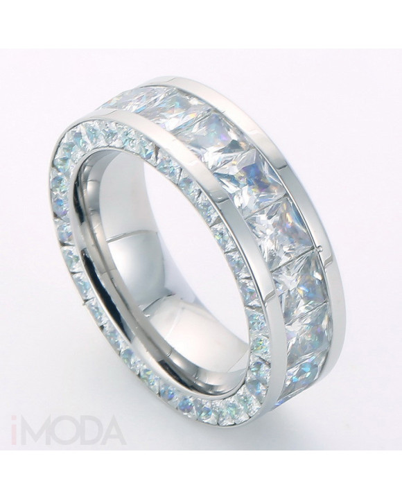 Dámsky oceľový prsteň-316214-20