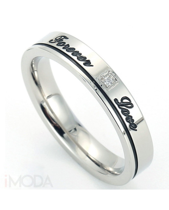 Oceľová obrúčka forever love-315693-20