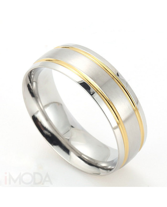 Oceľová obrúčka kombinovaná-315745-20