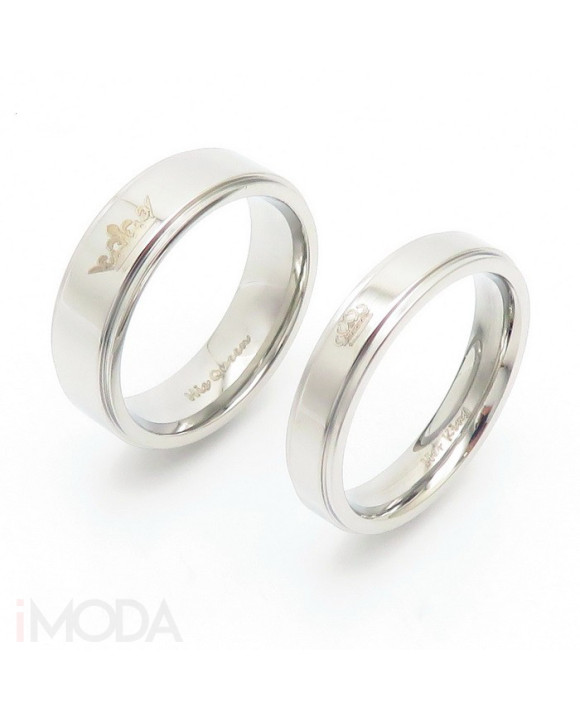 Dámska oceľová obrúčka-292557-20