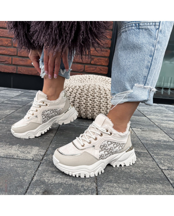 Béžové zateplené tenisky-324428-20