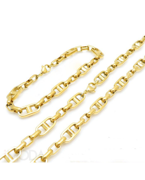 Pánska oceľová súprava-282771-20