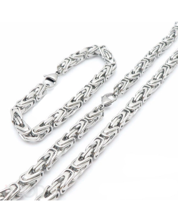 Pánska oceľová súprava-324036-20