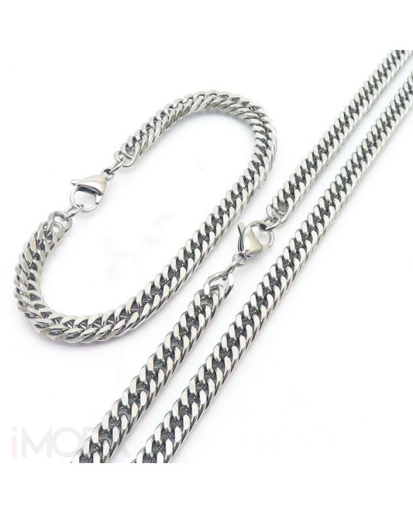 Pánska oceľová súprava-299274-20