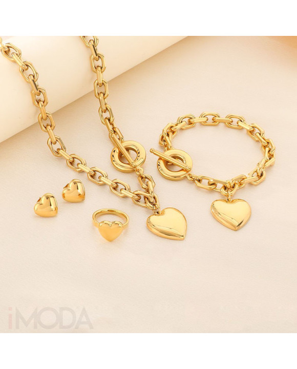 Dámska oceľová súprava-316305-20