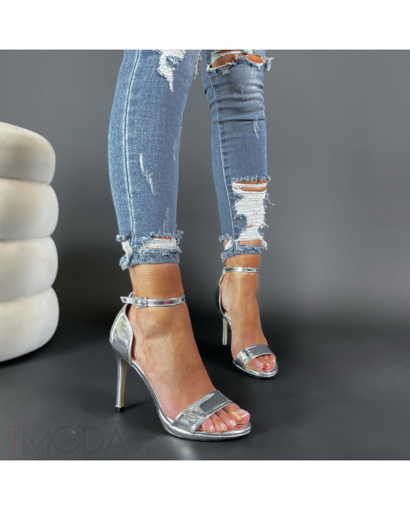 Strieborné sandále-298252-20