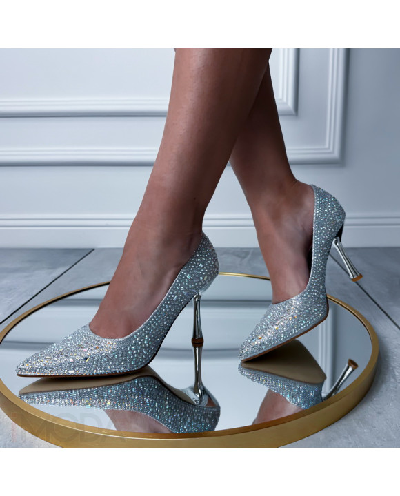 Strieborné lodičky s kamienkami-324386-20