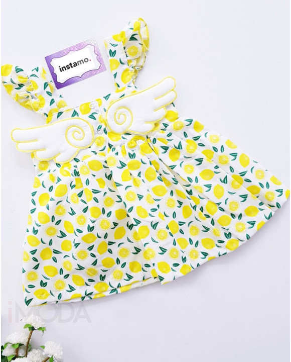 Žlté šatky s čelenkou-250029-20