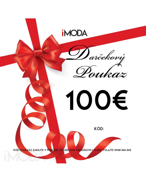 Darčekový poukaz 100