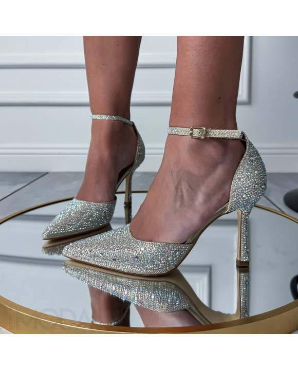 Zlaté kamienkové lodičky-324365-20