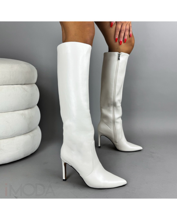 Béžové vysoké čižmy-322281-20