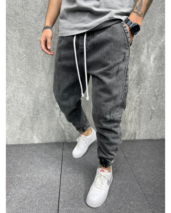 Sivé rifle s gumeným pásom-255321-20