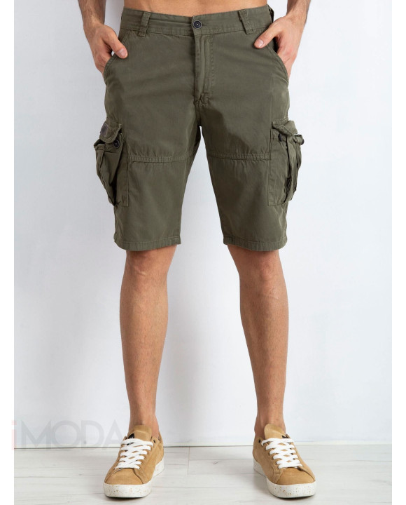 Zelené kraťasy s opaskom-243958-20