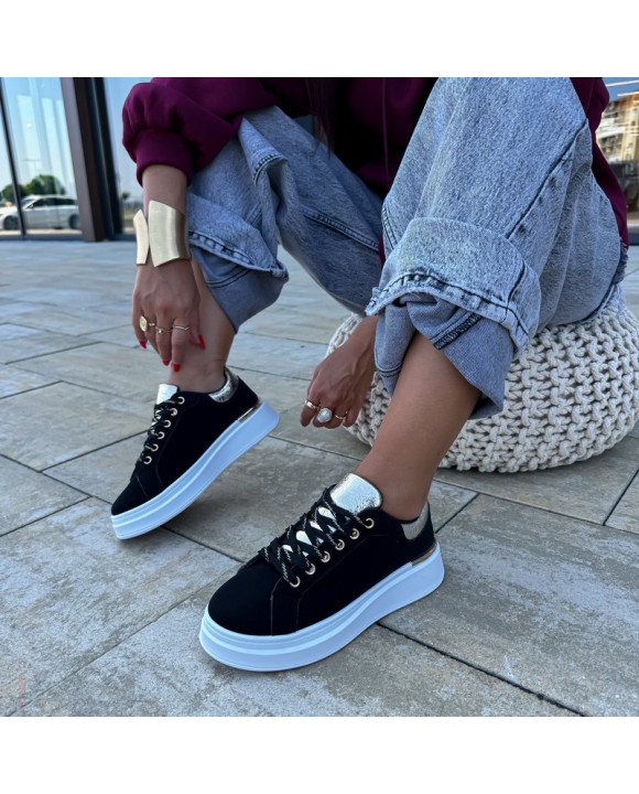 Čierno-zlaté tenisky-321695-20