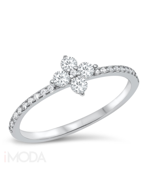 Strieborný prsteň kvietok-253783-20