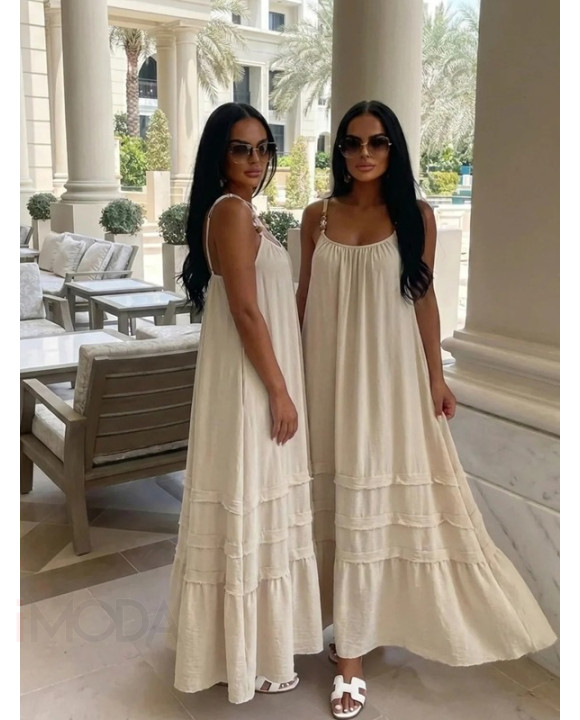 Béžové BOHO šaty-328805-20