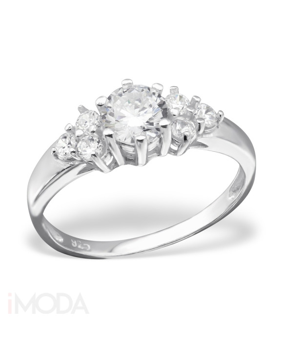 Dámsky strieborný prsteň