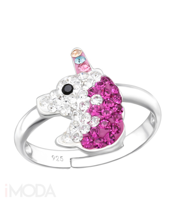 Strieborný prsteň jednočožec-313579-20