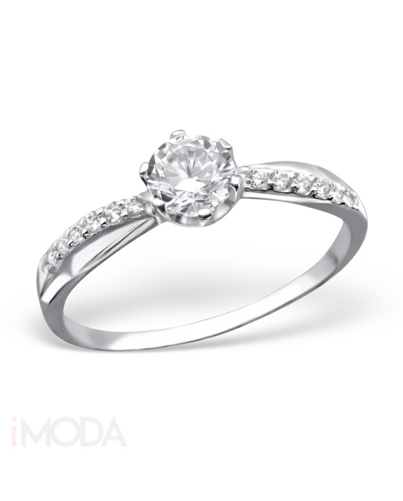 Dámsky strieborný prsteň