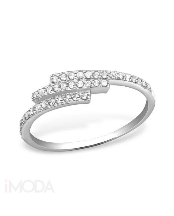 Dámsky strieborný prsteň