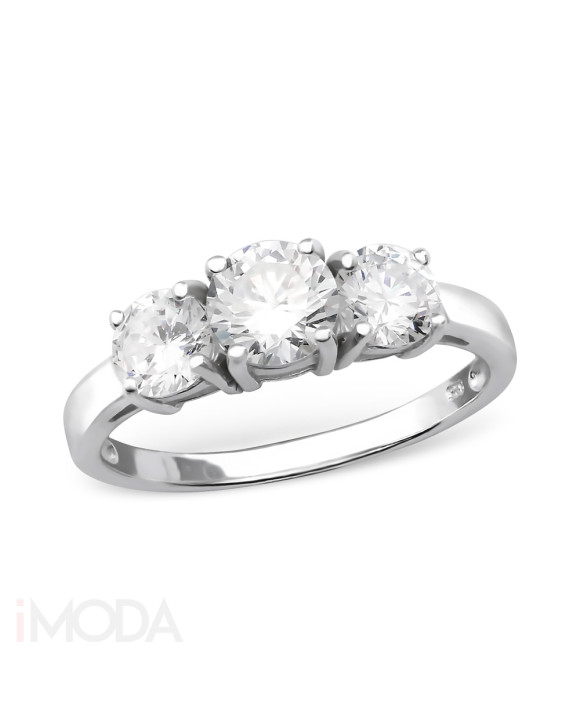 Dámsky strieborný prsteň