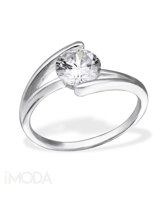 Dámsky strieborný prsteň