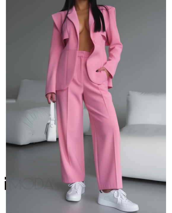 Ružový nohavicový komplet-325509-20