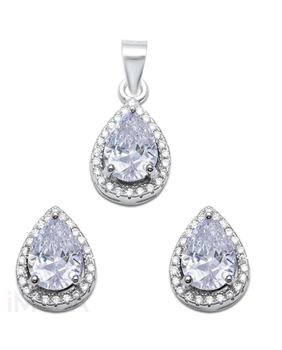 Dámska strieborná súprava-257344-20