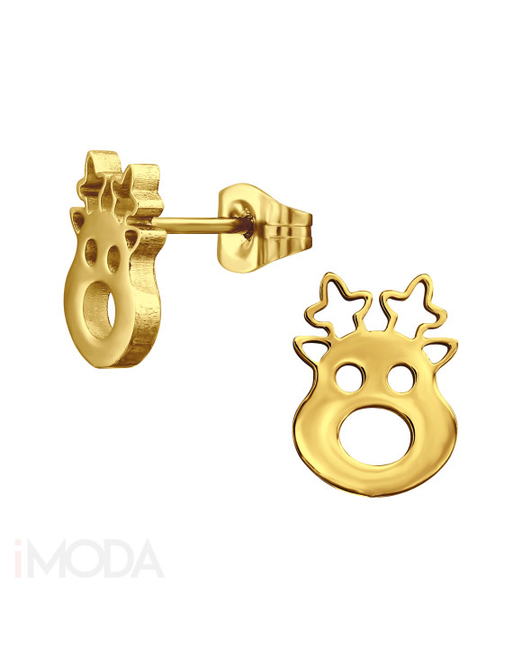 Oceľové náušnice Vianoce-295038-20