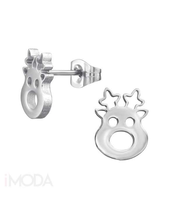 Oceľové náušnice Vianoce-295037-20