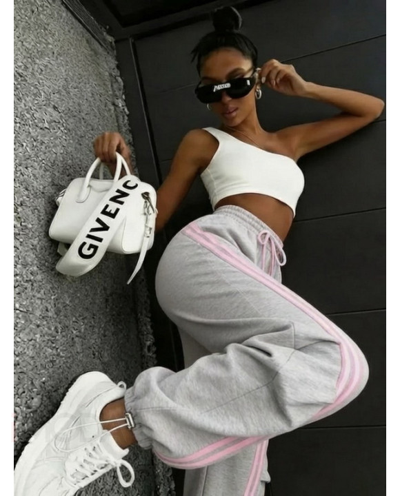 Sivé teplákové nohavice-326633-20