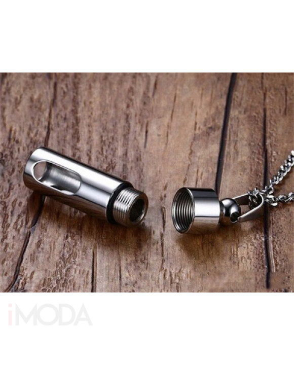 Pánsky oceľový prívesok kapsula-321756-20