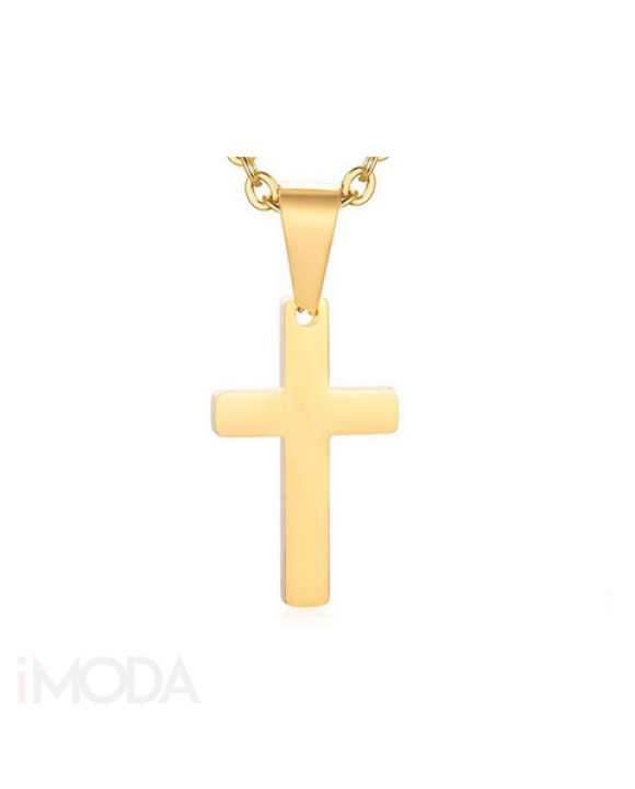 Pánsky oceľový prívesok kríž-321731-20