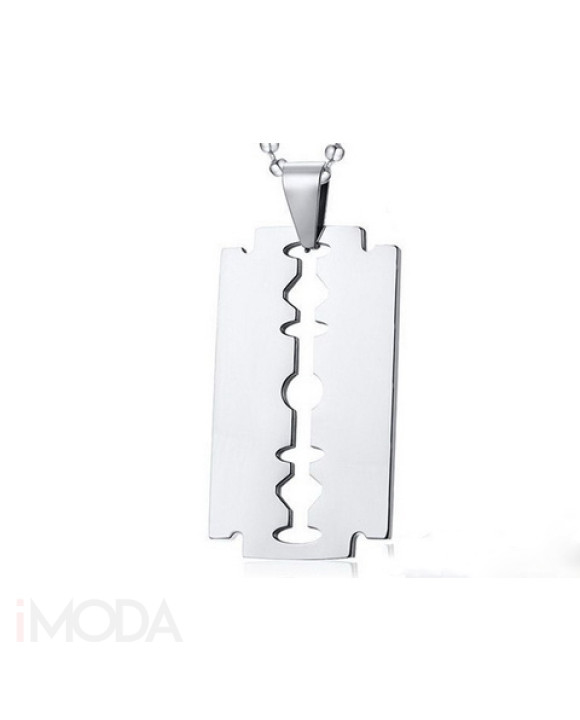 Pánsky oceľový prívesok žiletka-321711-20