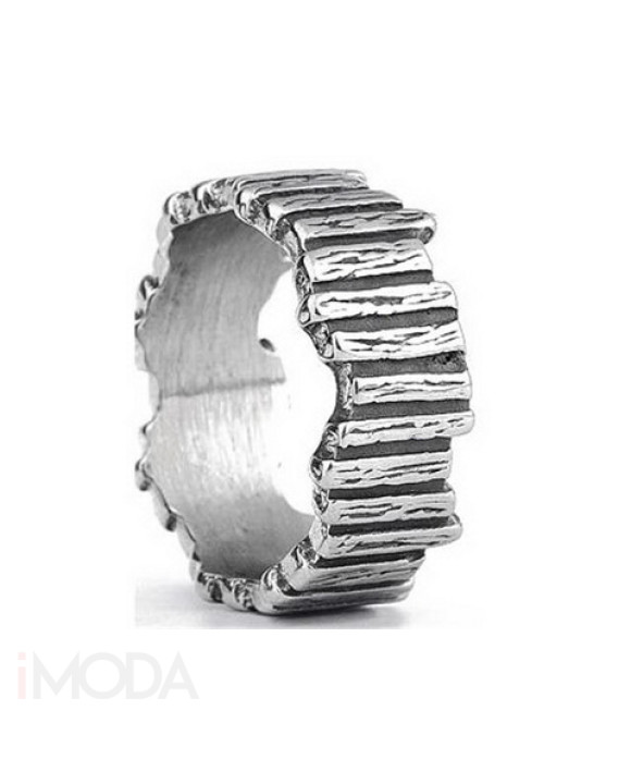 Pánsky oceľový prsteň-321819-20