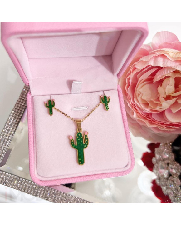 Detská oceľová súprava kaktus-276464-20