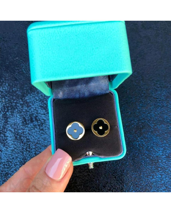 Dámske oceľové náušnice pozlátené-265333-20