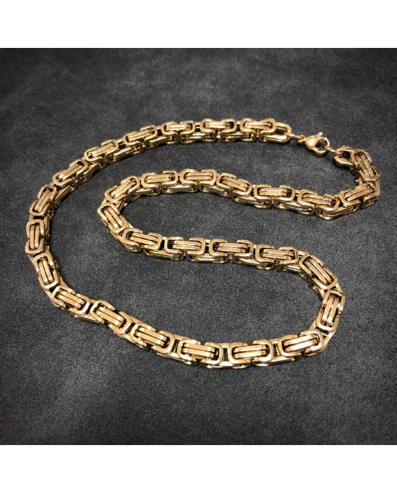 Pozlátená oceľová retiazka-276913-20