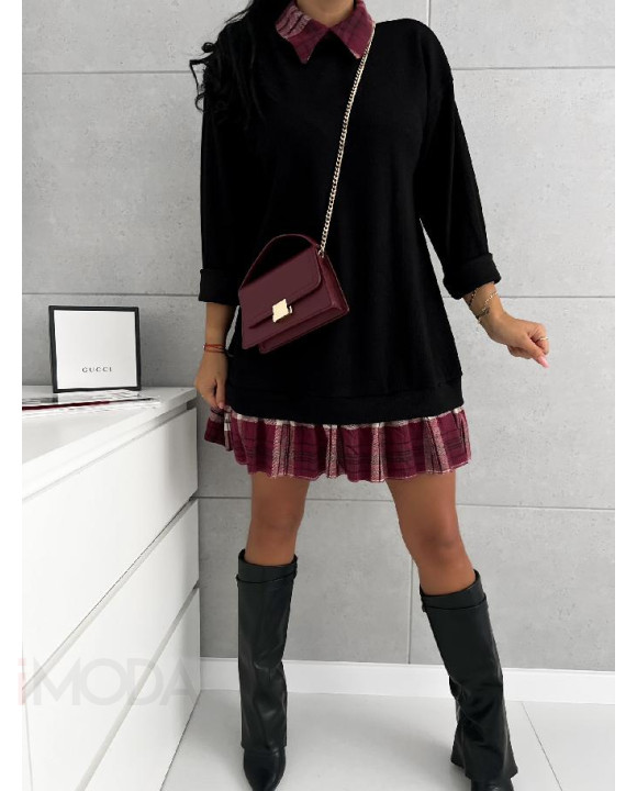 Čierne oversize šaty-313901-20