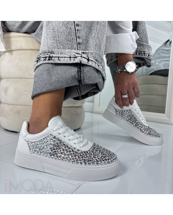 Biele tenisky s kamienkami-324907-20