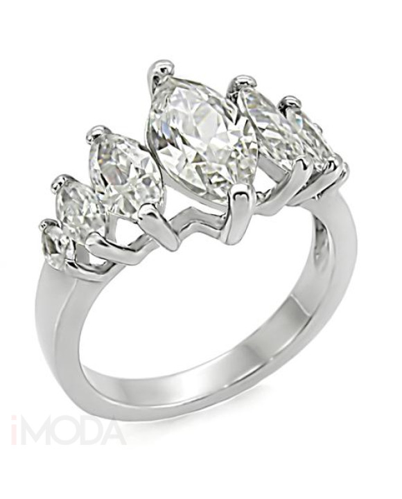 Dámsky oceľový prsteň