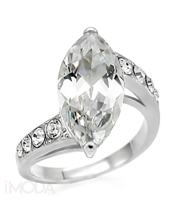 Dámsky oceľový prsteň